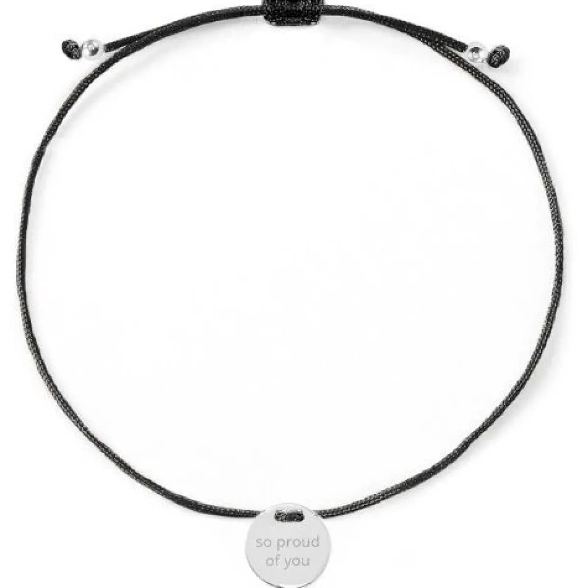 Schmuckladen Armband "so proud of you"^ Stoffarmbänder|Armbänder Mit Gravur