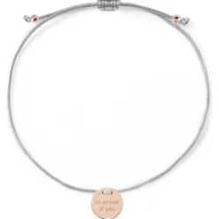 Schmuckladen Armband "so proud of you"^ Stoffarmbänder|Armbänder Mit Gravur