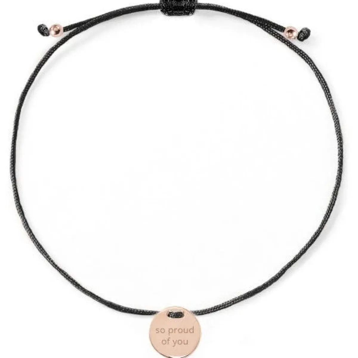 Schmuckladen Armband "so proud of you"^ Stoffarmbänder|Armbänder Mit Gravur