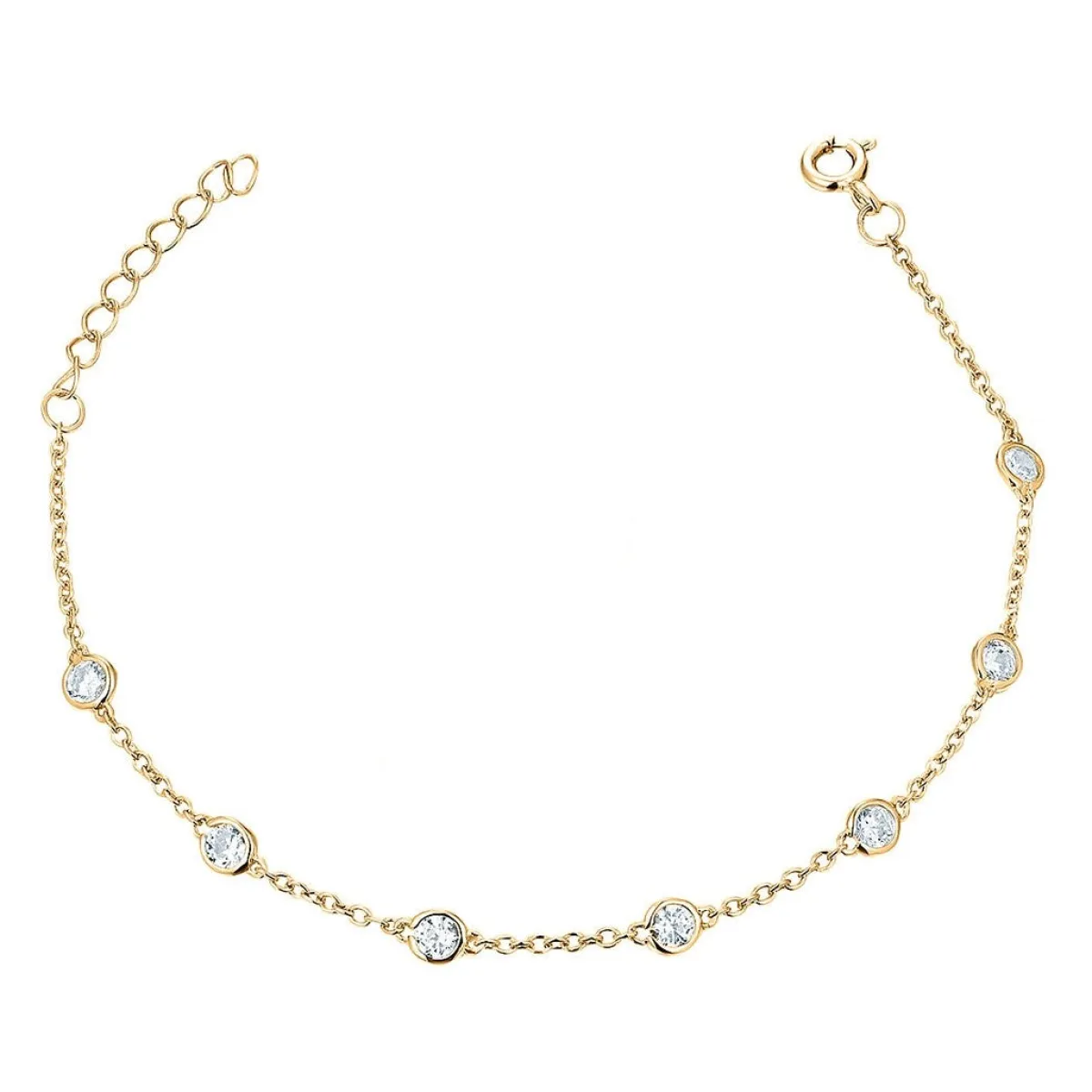 Schmuckladen Armband Seven Zirkonia - 925 Sterlingsilber^ Valentinstag|Schmuck