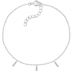 Schmuckladen Armband Triple Sparkle mit Zirkonia - 925 Sterlingsilber^ Schmuck