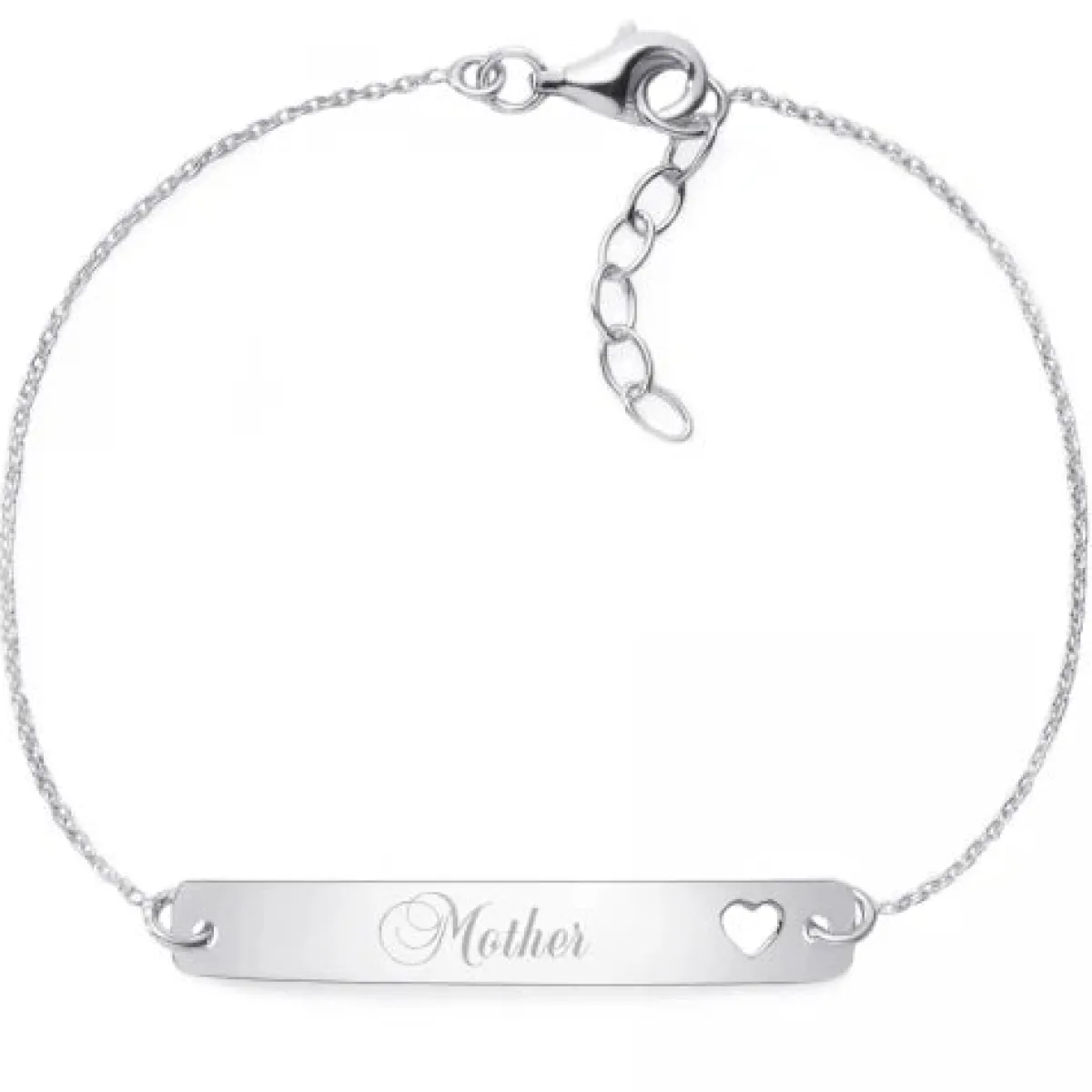 Schmuckladen Armband-Set "Mother & Daughter" - 925 Sterlingsilber^ Armbänder Mit Gravur|Armbänder Mit Gravur