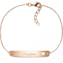 Schmuckladen Armband-Set "Mother & Daughter" - 925 Sterlingsilber^ Armbänder Mit Gravur|Armbänder Mit Gravur