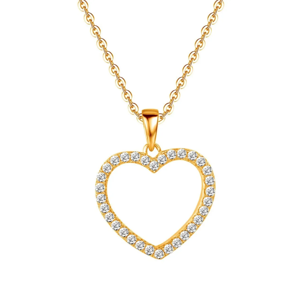 Schmuckladen Big Heart Halskette - 925 Sterlingsilber^ Valentinstag|Herzketten