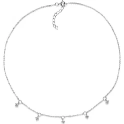 Schmuckladen Choker - Halskette Attraction mit Zirkonia - 925 Sterlingsilber^ Choker|Schmuck