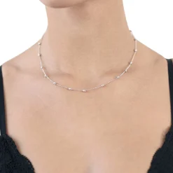 Schmuckladen Choker - Halskette Little Shine mit Kugeln - 925 Sterlingsilber^ Choker|Schmuck