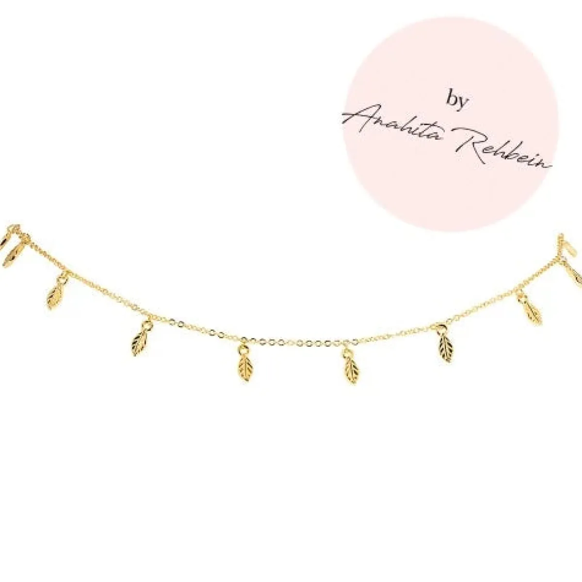 Schmuckladen Choker mit Blättern by Anahita Rehbein^ Choker|Schmuck