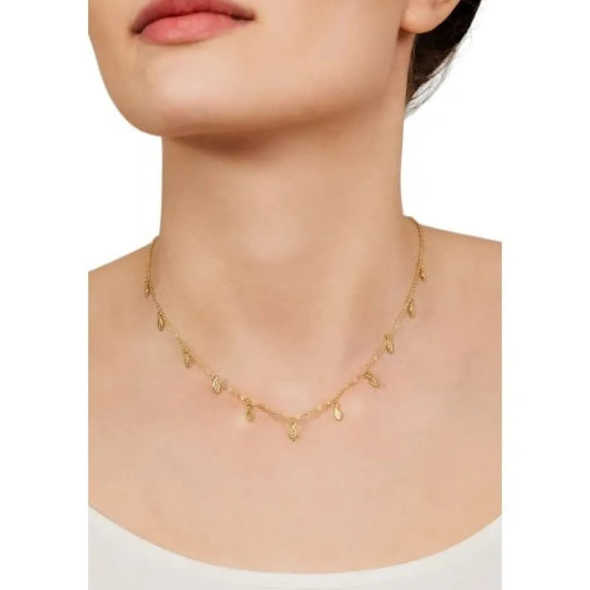 Schmuckladen Choker mit Blättern by Anahita Rehbein^ Choker|Schmuck