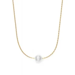 Schmuckladen Choker Radiance mit Süßwasserperle - 925 Sterlingsilber^ Valentinstag|Perlenketten