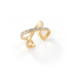 Schmuckladen Earcuff Glam mit Zirkonia | einzeln 925 Sterlingsilber 925 Sterlingsil^ Schmuck
