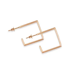 Schmuckladen Eckige Creolen by Ernestine Palmert - 925 Sterlingsilber^ Creolen|Schmuck