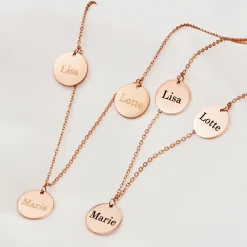 Schmuckladen Familienkette Triple Boho mit Wunschgravur^ Weihnachten|Schmuck