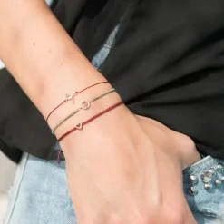 Schmuckladen Flamingo-Armband Red Flamingo | individualisierbar^ Stoffarmbänder|Schmuck