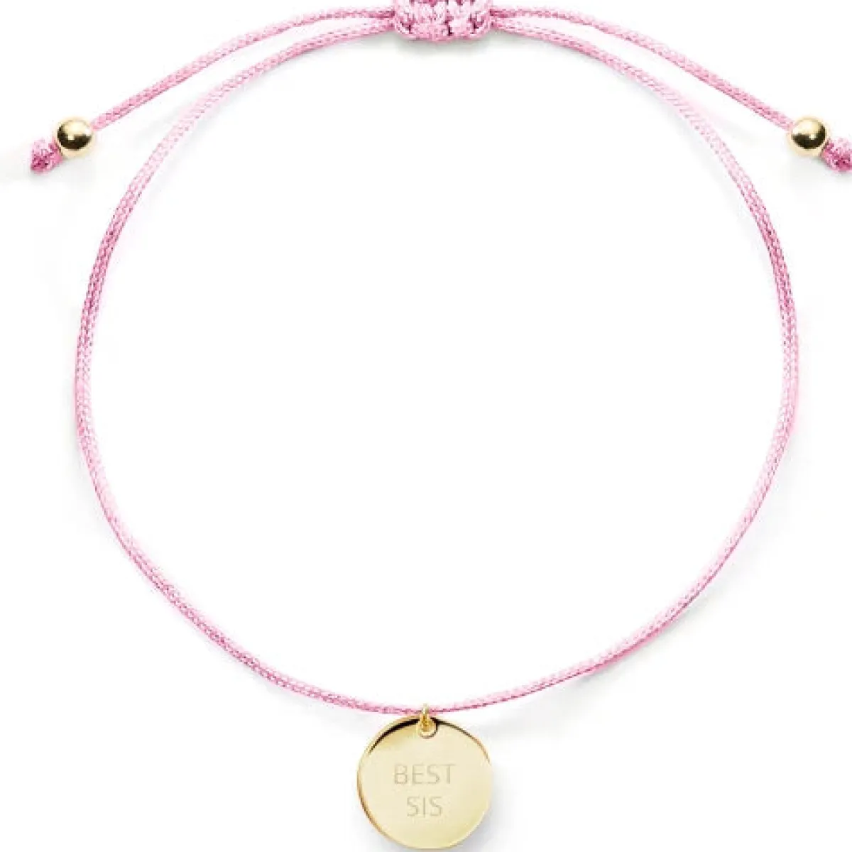 Schmuckladen Freundschafts-Armband "Best Sis" | individuell gravierbar^ Edelstahl Armbänder|Stoffarmbänder