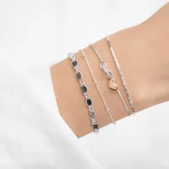 Schmuckladen Freundschaftsarmbänder Lovely Infinity mit Gravur^ Stoffarmbänder|Armbänder Mit Gravur