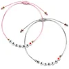 Schmuckladen Freundschaftsarmbänder mit Wunschbuchstaben - 2er Pack^ Namensarmbänder|Schmuck