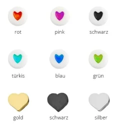 Schmuckladen Freundschaftsarmbänder mit Wunschbuchstaben - 2er Pack^ Namensarmbänder|Schmuck