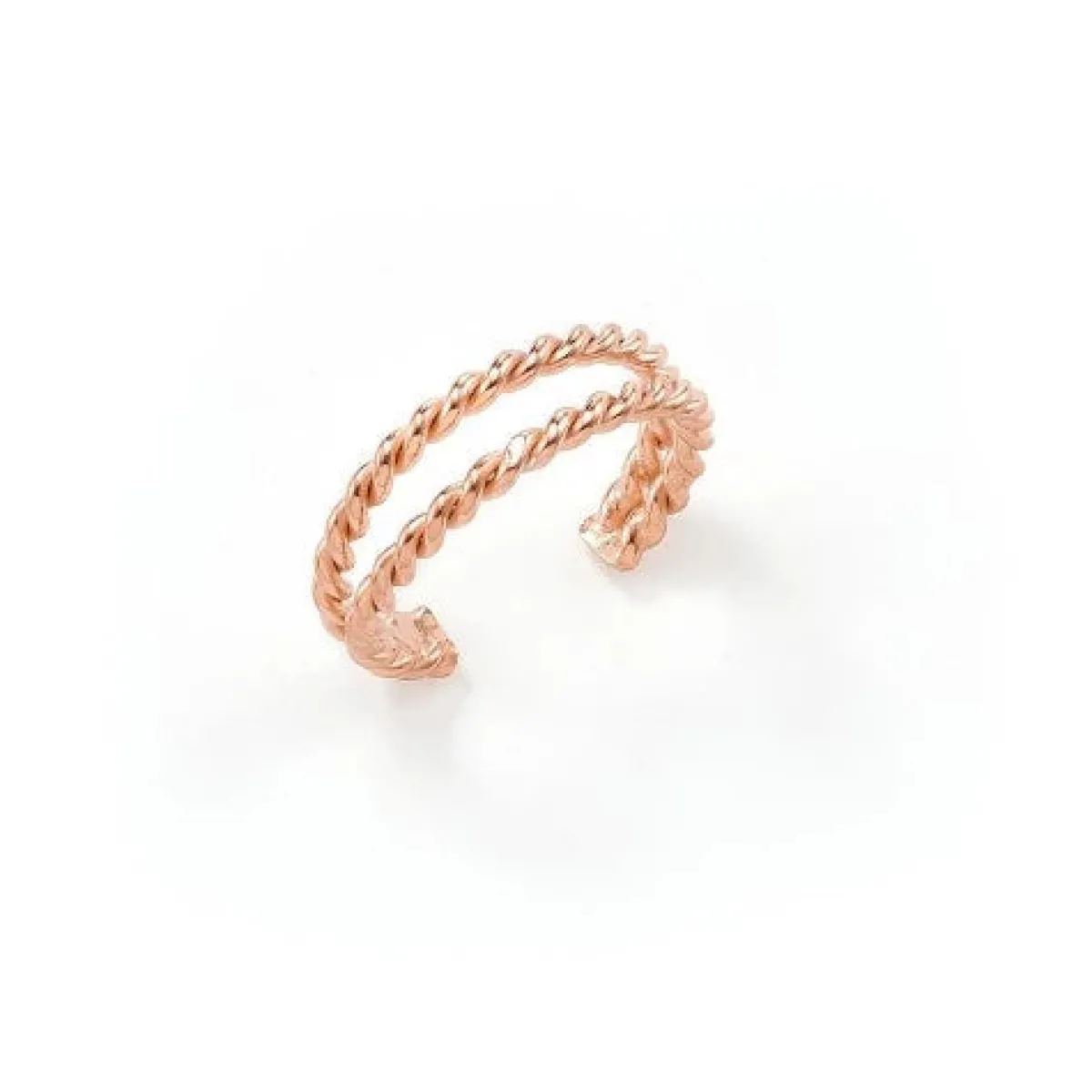 Schmuckladen Gedrehter filigraner Earcuff | einzeln - 925 Sterlingsilber^ Weihnachten|Schmuck