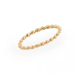Schmuckladen Gedrehter filigraner Ring - 925 Sterlingsilber^ Weihnachten|Schmuck