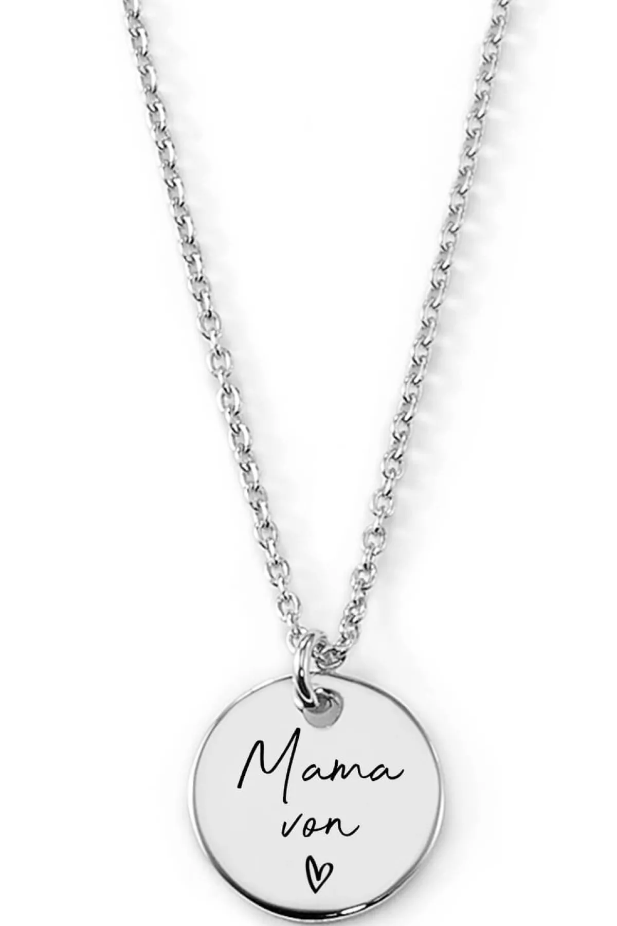 Schmuckladen Gravierbare Halskette "Mama von..."^ Spruchketten|Personalisierter Schmuck Für Mamas