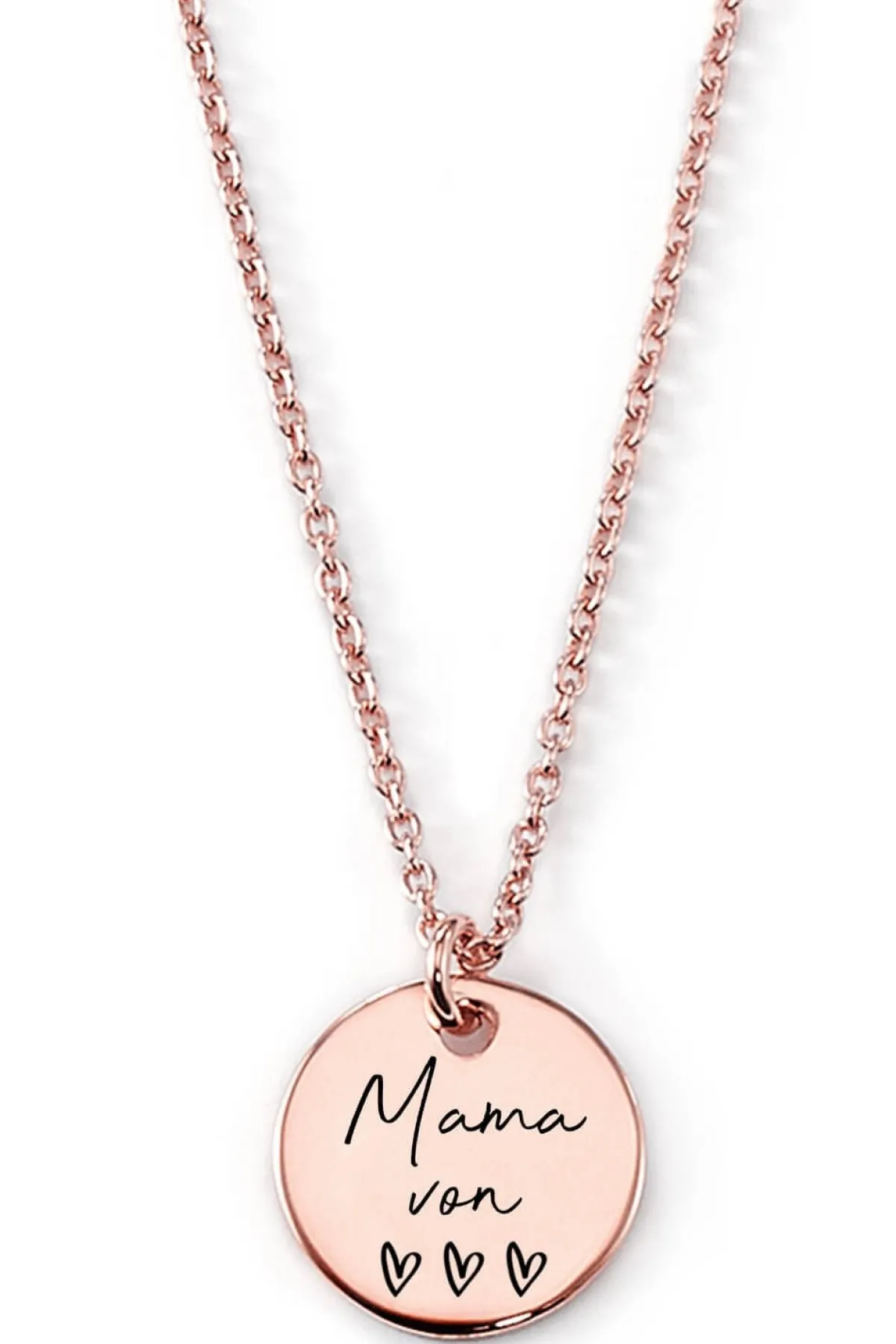 Schmuckladen Gravierbare Halskette "Mama von..."^ Spruchketten|Personalisierter Schmuck Für Mamas
