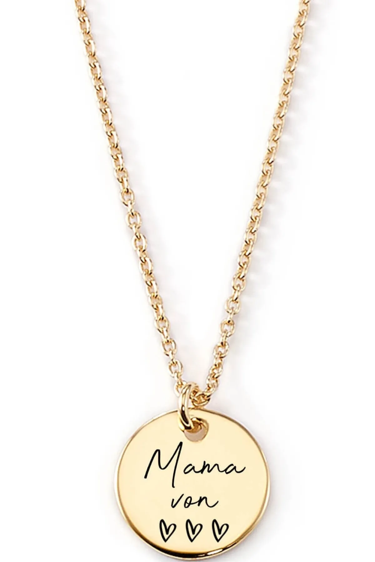 Schmuckladen Gravierbare Halskette "Mama von..."^ Spruchketten|Personalisierter Schmuck Für Mamas