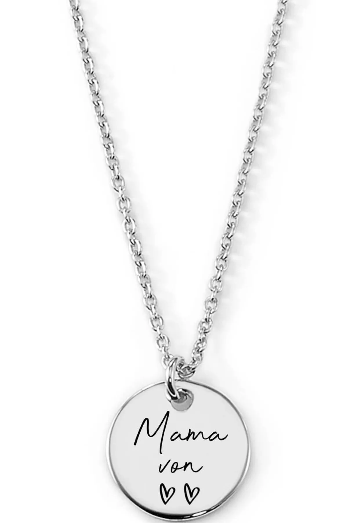 Schmuckladen Gravierbare Halskette "Mama von..."^ Spruchketten|Personalisierter Schmuck Für Mamas