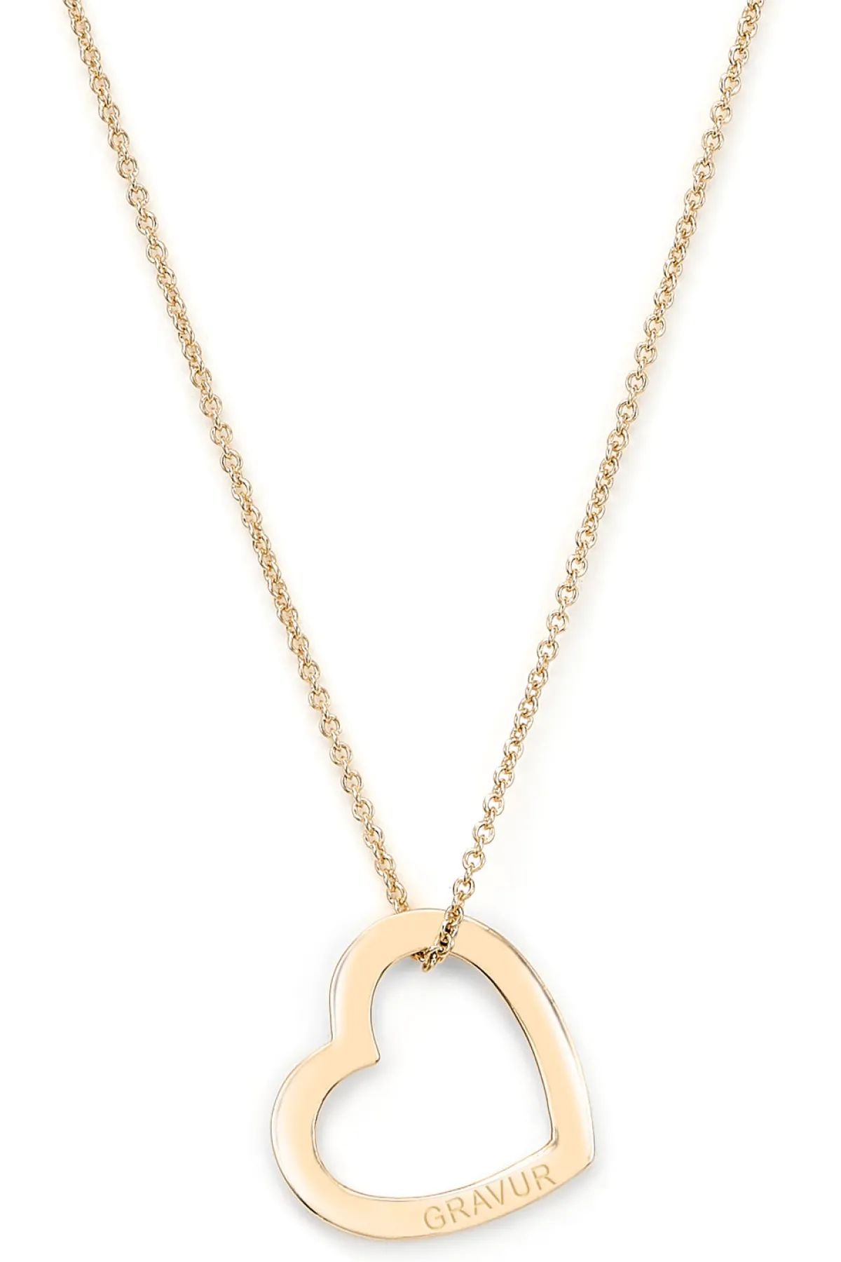 Schmuckladen Gravierbare Herzkette Tender^ Weihnachten|Schmuck