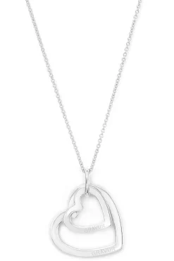 Schmuckladen Gravierbare Herzkette Together^ Weihnachten|Schmuck