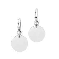 Schmuckladen Gravierbare Plättchen-Ohrringe "Your Choice" | 925 Sterlingsilber^ Ohrhänger|Schmuck
