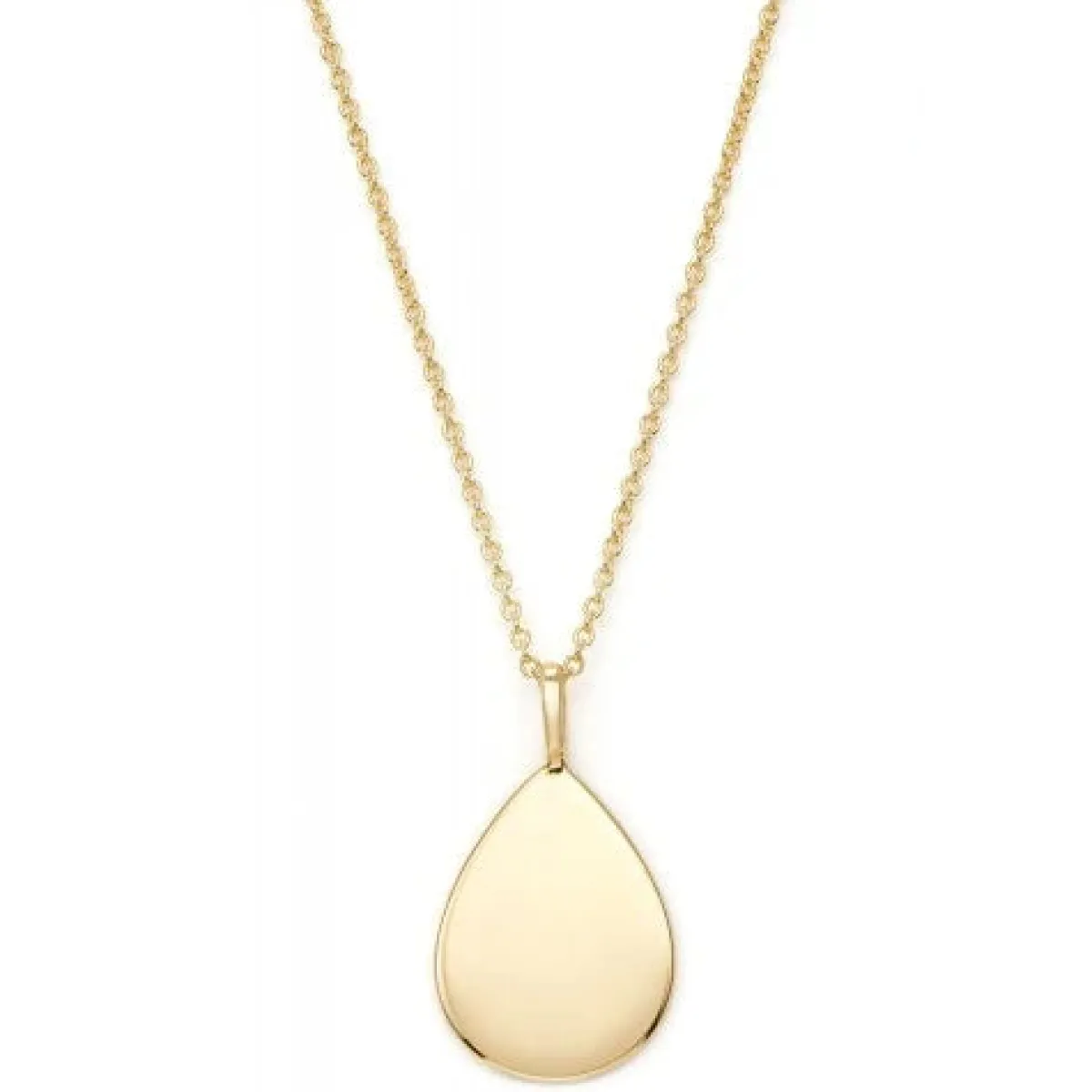 Schmuckladen Gravierbare Tropfen-Halskette Teardrop - 925 Sterlingsilber^ Ketten Mit Gravur|Ketten Mit Gravur