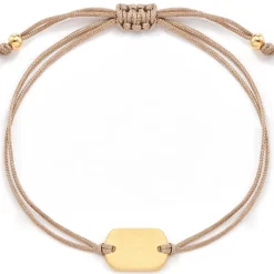 Schmuckladen Gravierbares Dog-Tag Armband Feminine - 925 Sterlingsilber^ Valentinstag|Stoffarmbänder