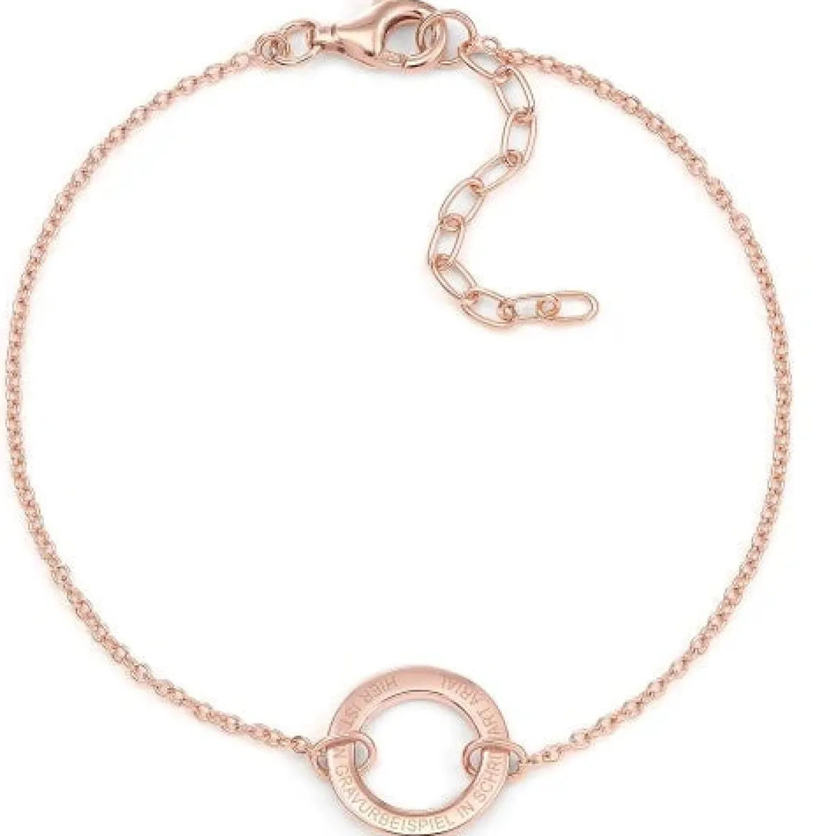 Schmuckladen Gravierbares Ring-Armband - 925 Sterlingsilber^ Valentinstag|Edelstahl Armbänder