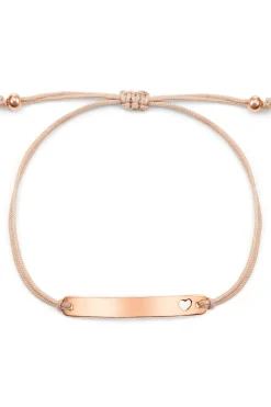 Schmuckladen Gravurarmband mit Herz^ Valentinstag|Stoffarmbänder