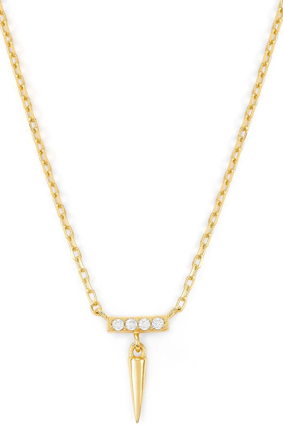 Schmuckladen Halskette Charmed mit Zirkonia - 925 Sterlingsilber^ Schmuck