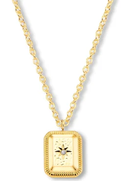 Schmuckladen Halskette Dazzle mit Zirkonia - individuell gravierbar^ Edelstahl Halsketten|Schmuck