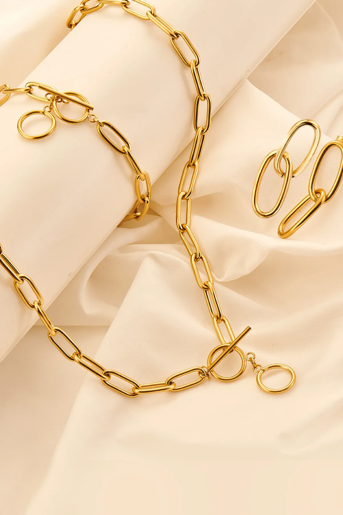 Schmuckladen Halskette Golden Unit^ Edelstahl Halsketten|Schmuck