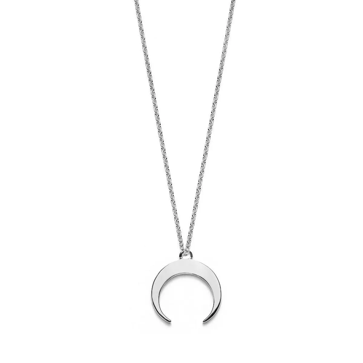 Schmuckladen Halskette Halbmond 925 Sterlingsilber^ Schmuck