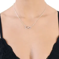 Schmuckladen Halskette Infinity Herz^ Muttertag|Valentinstag