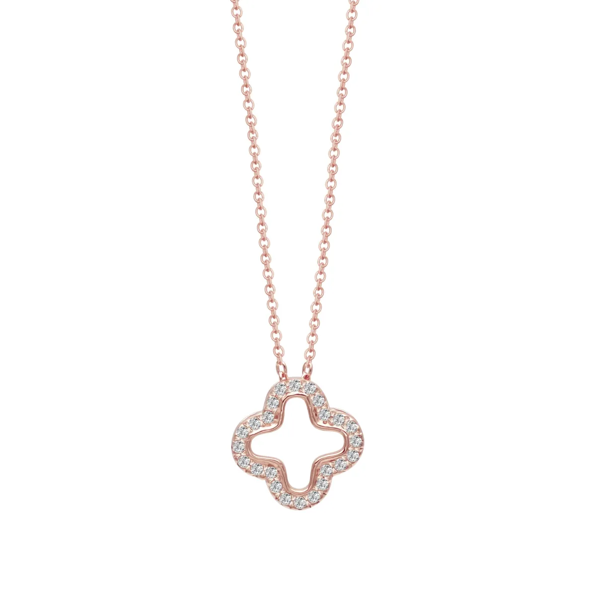 Schmuckladen Halskette Kleeblatt - 925 Sterlingsilber^ Valentinstag|Schmuck
