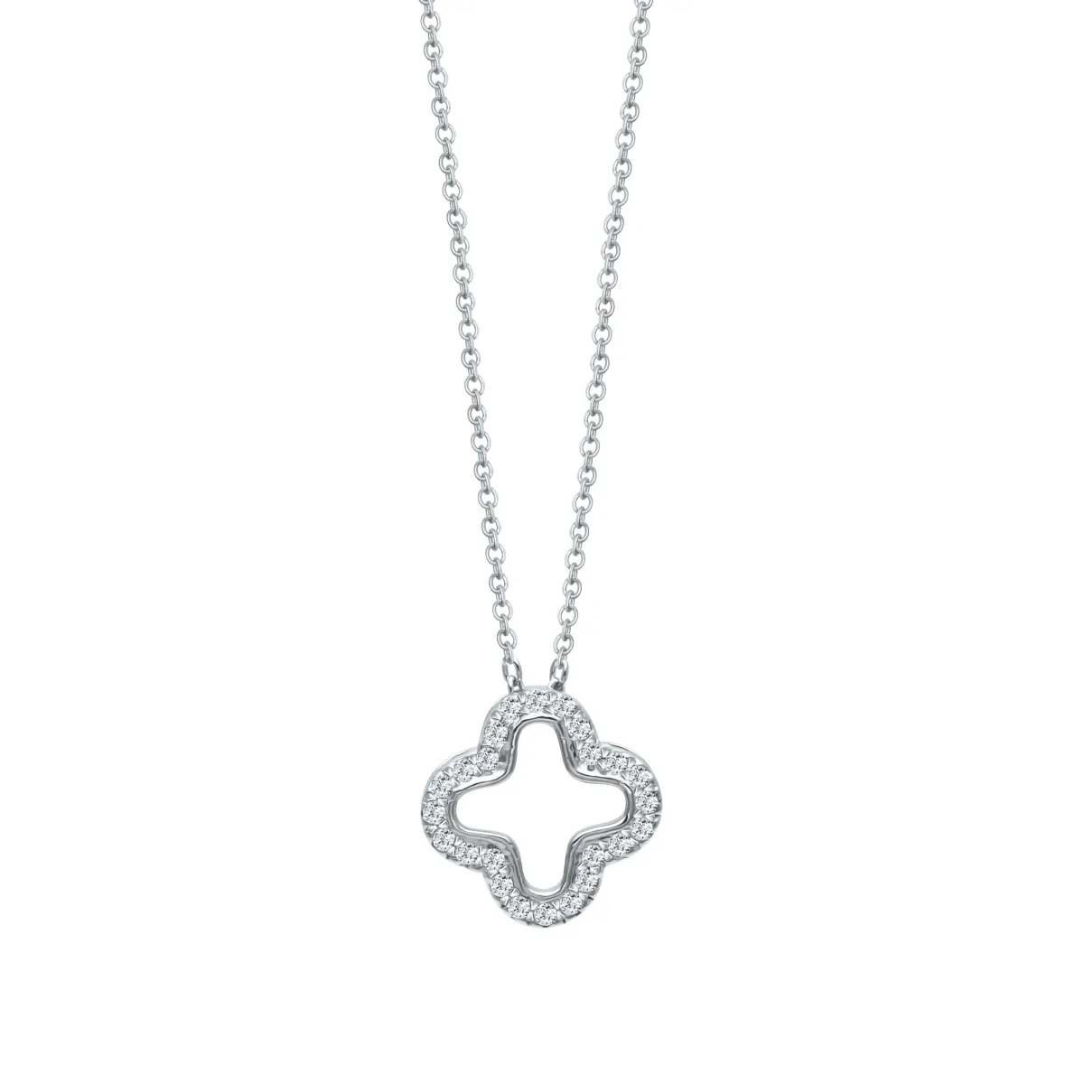 Schmuckladen Halskette Kleeblatt - 925 Sterlingsilber^ Valentinstag|Schmuck