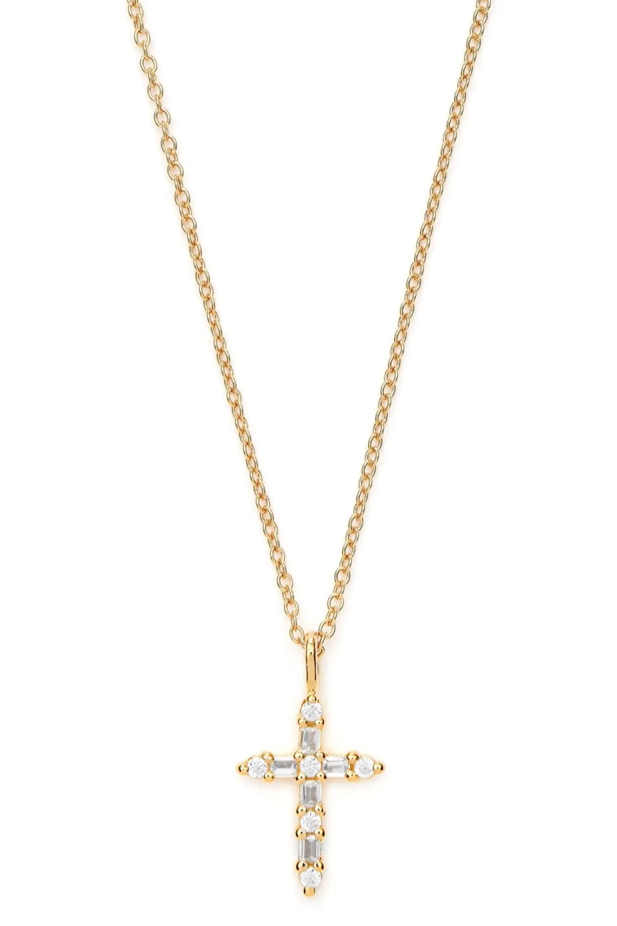 Schmuckladen Halskette Kreuz mit Zirkonia - 925 Sterlingsilber^ Konfirmation|Schmuck