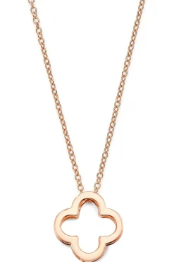 Schmuckladen Halskette mit Kleeblatt Clover of Luck - 925 Sterlingsilber^ Schmuck