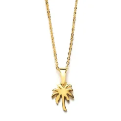Schmuckladen Halskette Palme - 925 Sterlingsilber^ Schmuck