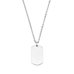 Schmuckladen Herren-Halskette Dog Tag^ Edelstahl Halsketten|Schmuck Mit Abdrücken