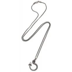 Schmuckladen Herren-Halskette "Round Hook"^ Edelstahl Halsketten|Schmuck