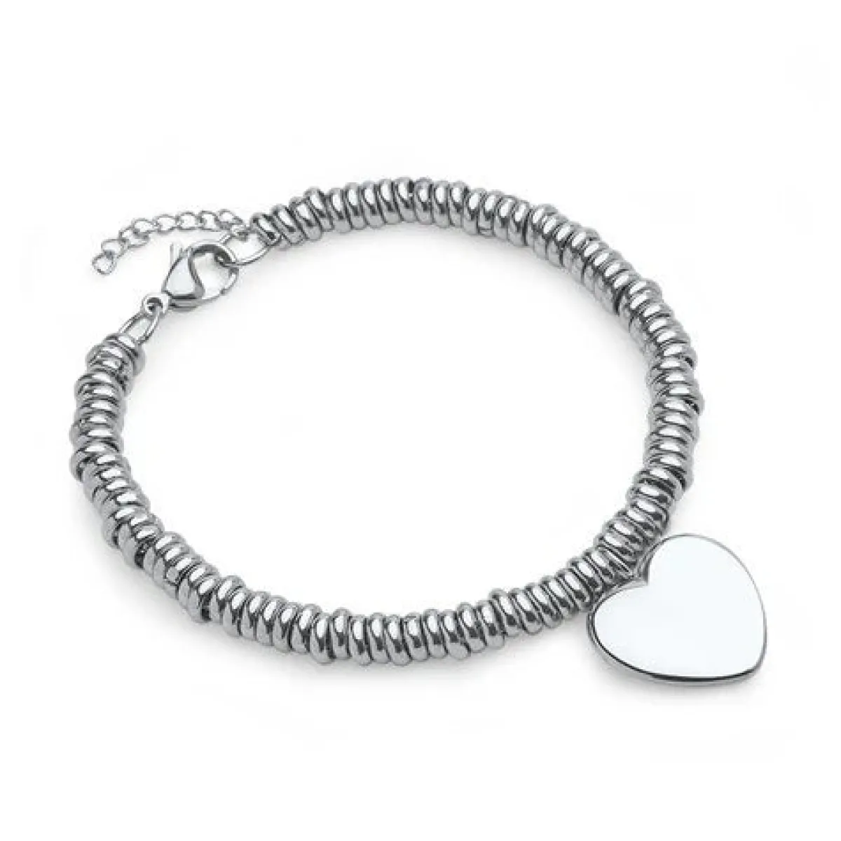 Schmuckladen Herz-Armband aus Edelstahl^ Edelstahl Armbänder|Herzarmbänder