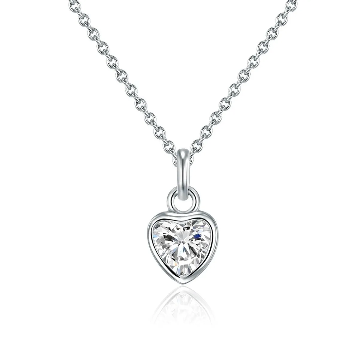 Schmuckladen Herz-Kette - 925 Sterlingsilber^ Valentinstag|Herzketten