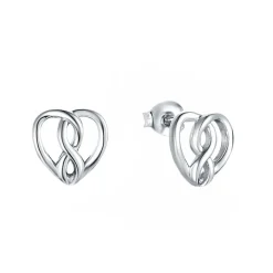 Schmuckladen Infinity Herz Ohrringe - 925 Sterlingsilber^ Ohrstecker|Schmuck
