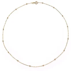 Schmuckladen 18K Echtgold-Halskette^ Weihnachten|Schmuck